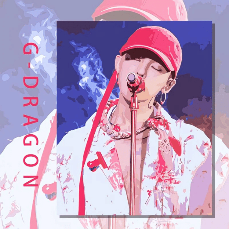 G-Dragon 权志龙 Portrait Drawing 2