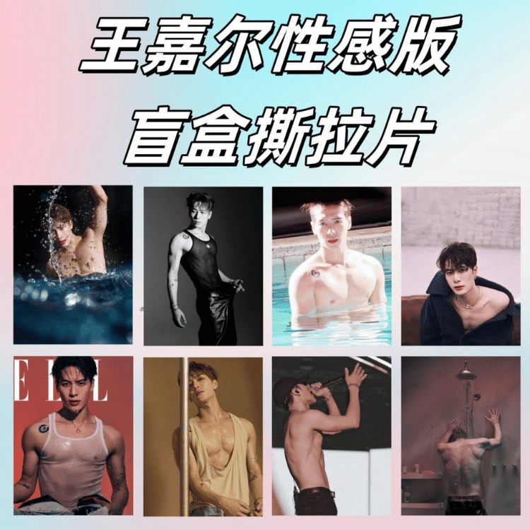 Jackson Wang 王嘉尔 Blind Box Cards Collection 1